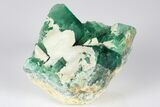 Green, Fluorescent, Cubic Fluorite Crystals - Madagascar #183902-1